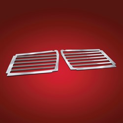 Решетки вентиляционных отверстий для 88-97гг, хром (пара)
