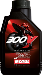 Моторное масло MOTUL 300V 4T FL 15W-50