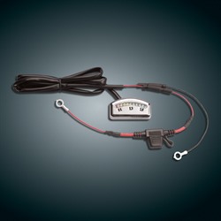 Хромированный индикатор зарядки аккумулятора L.E.D.