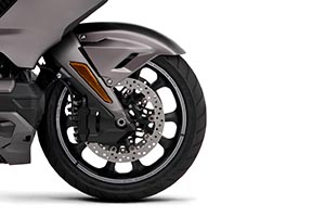 Для GL1800-18 Декоративная полоса на диск переднего колеса, серая