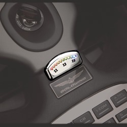 Хромированный индикатор зарядки аккумулятора L.E.D.