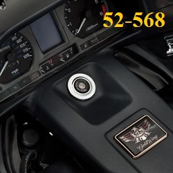 Комплект накладок на замок зажигания, хром (комплект)