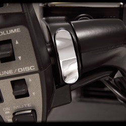 Заглушки на руль, хром (пара)