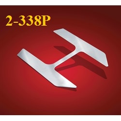 Комплект накладок на замок зажигания, хром (комплект)