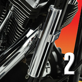 Глушители Peacemakers с возможностью вкл./откл. громкости выхлопа VTX1300R/S