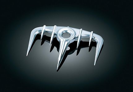 **Хром-подтёки КОМПЛЕКТ 8 накладок в едином стиле