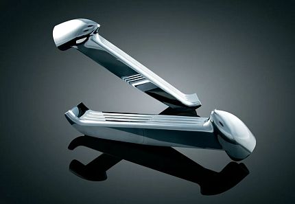 Колпаки-хром на руль (пара)