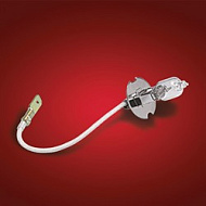 Лампа (H3), чистый свет, галог., 12v, 35Wt, яркость 755 lm (1шт)