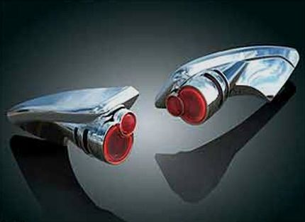 Накладки на спойлер с LED поворотниками