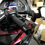 Грузики руля с логотипом GOLDWING для GL18, 01-17гг, чёрные