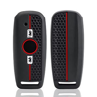 Чехол для брелка GL1800, 18-UP, силиконовый красный