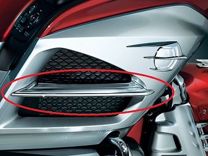 Накладка на воздухозаборник GL1800, 12-17гг (пара)