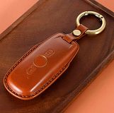Чехол для брелка GL1800, 18-UP, коричневый, кожа