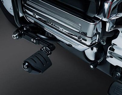 Выносы Gloss Black Ergo II 15см с подножками Trident Dually ISO