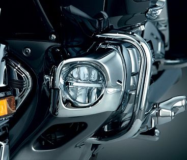 Диодные доп.фары L.E.D. для GL1800 01-17 (кроме Airbag), круглые