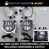 Кронштейны для крепежа доп.фар к зеркалам GL1800, 01-17гг (пара)