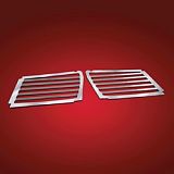Решетки вентиляционных отверстий для 88-97гг, хром (пара)