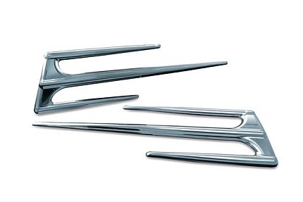 **Хром-подтёки на крышку заднего кофра (пара)