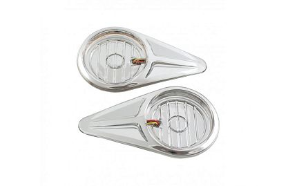 Декор с подсветкой LED на эмблему (пара)