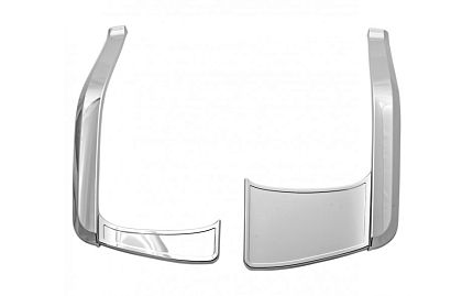 Боковые хромированные окантовки (пара)