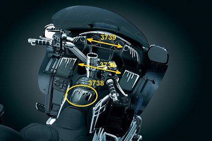 Колпаки-хром на руль (пара)