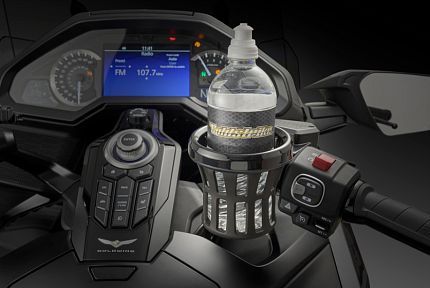 (Черный) Держатель для напитков GEN-2 Standart для всех GL1800 (комплект с крепежом)