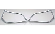 Акцент-хром на оптику заднего кофра Euro-Style (пара)