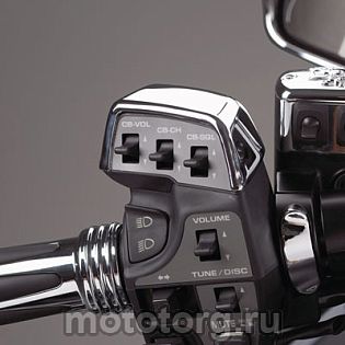 **Накладка на блок управления СВ-радио, хром (1шт)