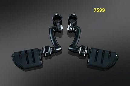 На дуги 32мм (1-1/4дм). Выносы LONGHORN GLOSS BLACK с различными подножками