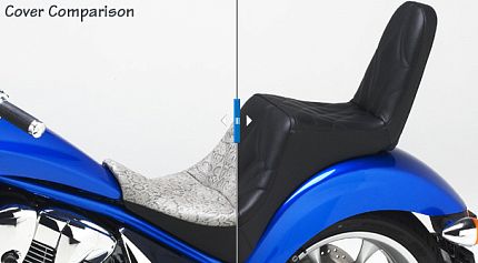 Сиденье King & Queen для Honda VT 1300 Fury