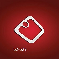 Окантовка-хром на крышку бензобака GL1800, 01-10гг (без аэрбег)