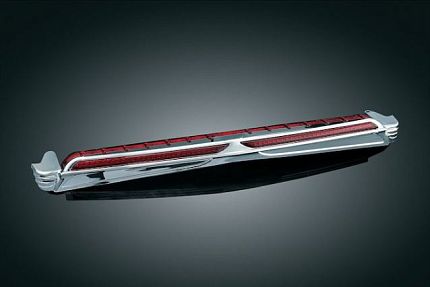 Накладка на низ заднего кофра с доп.светом габариты/стоп 01-10гг