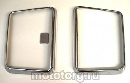 Окантовка-хром на боковые бардачки для 01-10гг