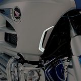 Акцент-хром на фронтальную часть бокового пластика, только хром