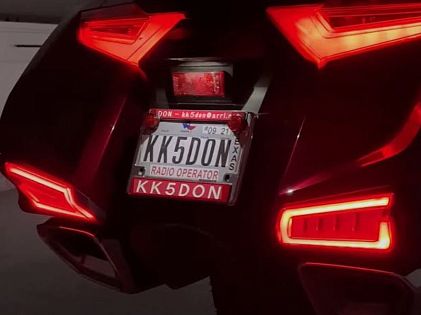 Диодные огни на низ боковых кофров (гарарит/стоп/поворот)