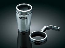 Для пассажира: Металлический стакан с держателем