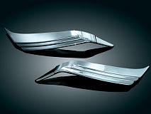 Акцент-хром на оптику центрального кофра GL1800, 01-05гг и 12-17гг (пара)