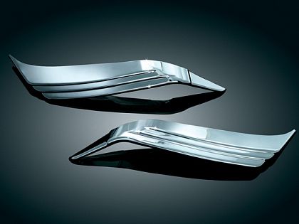 Акцент-хром на оптику центрального кофра GL1800, 01-05гг и 12-17гг (пара)