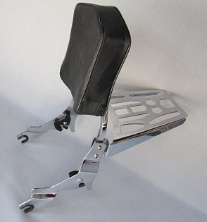 Пассажирская спинка для Harley Davidson Touring от -08г, Стиль #01