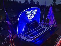Задний ветровик для Goldwing 1500, логотип GL