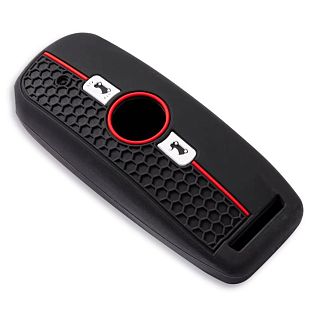 Чехол для брелка GL1800, 18-UP, силиконовый красный