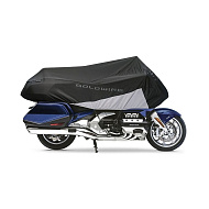 Чехол укороченный для Goldwing от 2018г, чёрный с серой вставкой