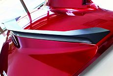 (Хром) Спойлер на центральный кофр GL18, 18-20г (гарарит/стоп/поворот)