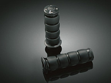 Универсальные ручки руля GLOSS BLACK ISO-Grips