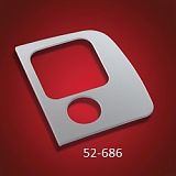 Накладка на правую панель для 01-17гг, кроме Navi и Airbag (1шт)