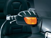 Хром-подтёки на зеркала Bear Claw, хром (пара)