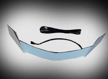 (Хром) Спойлер на центральный кофр GL18, 21-UP (гарарит/стоп/поворот)