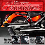Глушители Peacemakers с возможностью вкл./откл. громкости выхлопа VTX1300R/S