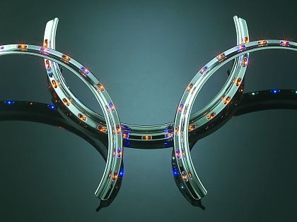 Подсветка переднего колеса Ring of Fire™  к арт.7450 (цвета в ассорт.)