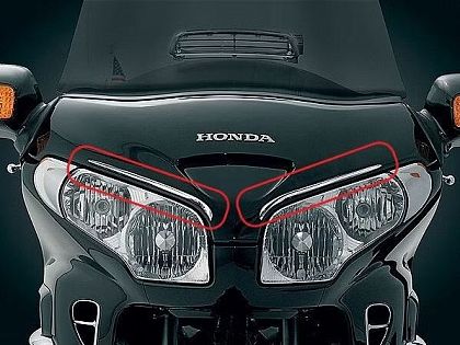 Бровки для GL1800, 01-10гг (пара)